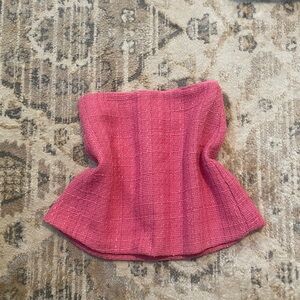 NWOT SHEIN pink high waisted mini skirt